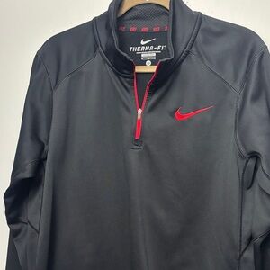 Nike Therma-Fit Black and Red Performance Jacket